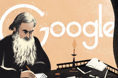 Google Doodle Rayakan Ultah Penulis 'War and Peace' ke-186