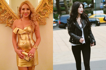 Gaya Seksi Berbeda CL 2NE1 dan HyunA di New York Fashion Week