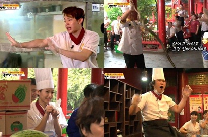 Hebohnya Henry, Victoria, Kangin Takut Masak Ular di 'Clenched Fist Chef'