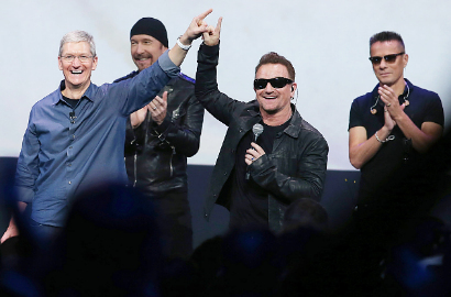 U2 Luncurkan Album 'Songs of Innocence' Secara Gratis