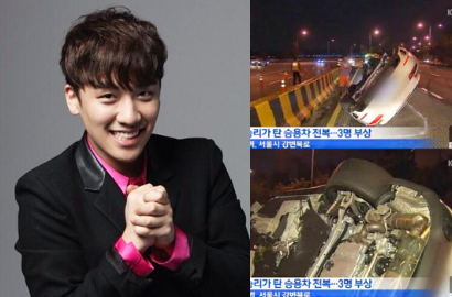 Seungri Big Bang Kecelakaan, YG Pastikan Bukan Karena Mabuk