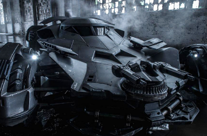 Mewahnya Foto Mobil Batman di 'Batman v Superman'