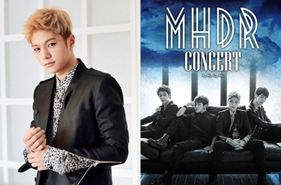 L Infinite Tampan di Lokasi Pemotretan untuk 'My Lovely Girl'