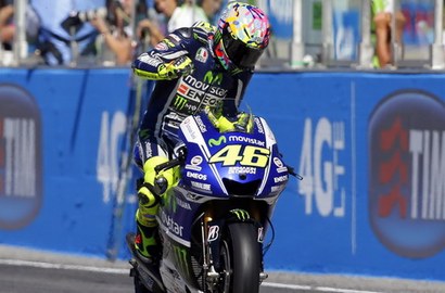 Valentino Rossi Raih Kemenangan di GP San Marino