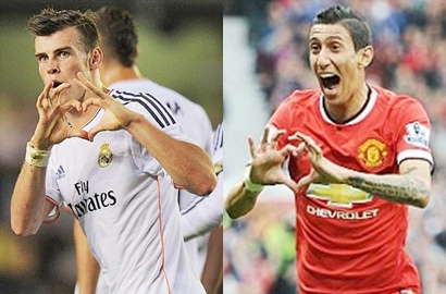 Angel di Maria Nyontek Selebrasi Hati Milik Gareth Bale?