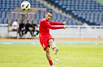Ferdinand Sinaga Masuk Trending Topik Dunia Berkat Hattrick di Asian Games