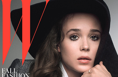 Ellen Page Seksi dan Bicara Soal Pedofilia di Majalah W