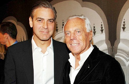 George Clooney Akan Pakai Rancangan Giorgio Armani di Pernikahan