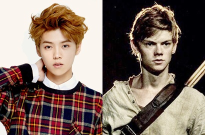 Netter Heboh Luhan EXO Kembaran dengan Bintang 'The Maze Runner'