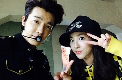Donghae dan Sandara Park Saling Follow di Instagram