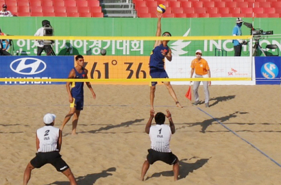 Tim Voli Pantai Indonesia 1 Melaju ke Babak 16 Besar Asian Games