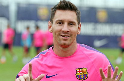 Follower Instagram Tembus 7 Juta, Lionel Messi Lakukan Selebrasi
