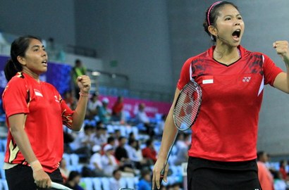 Bulutangkis Indonesia Raih Medali Pertama di Asian Games 2014
