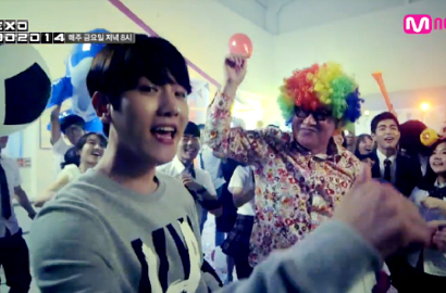 Baekhyun Asyik Pesta di MV Remake DJ DOC untuk 'EXO 90:2014'