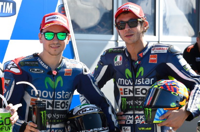 Jorge Lorenzo dan Valentino Rossi Akui Sulitnya Balapan GP Aragon