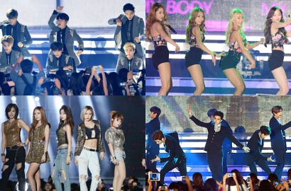 EXO-K, Sistar, VIXX Cs Meriahkan Panggung 'Hallyu Dream Festival 2014'