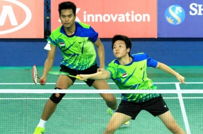 Tontowi dan Lilyana Batal Sumbang Medali Emas ke Indonesia