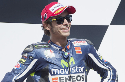 Benjol di Kepala, Valentino Rossi 100 Persen Baik-Baik Saja