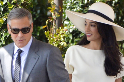 George Clooney dan Amal Alamuddin Resmi Menikah Secara Hukum