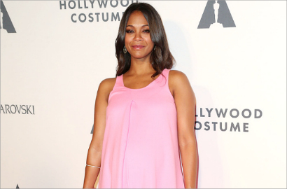 Zoe Saldana Mengkonfirmasi Sedang Hamil Anak Kembar