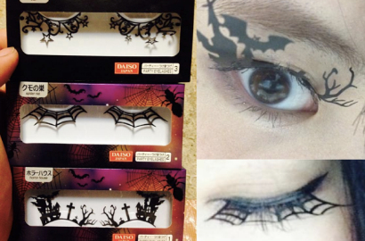 Seramnya Bulu Mata Palsu dan Stiker Kuku Untuk Halloween