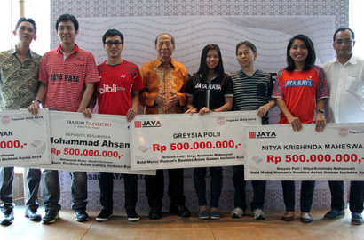 Tim Indonesia Diganjar Rp 2 Miliar Usai Raih Medali Emas Asian Games 2014