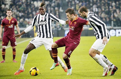 AS Roma Protes Gol Juventus Tidak Valid