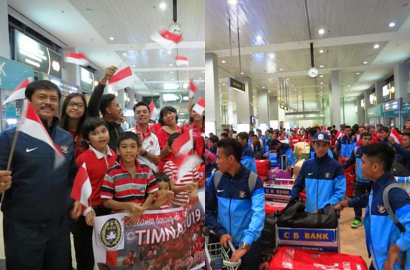 Polisi Myanmar Sempat Beri Teguran Saat Penyambutan Timnas U-19