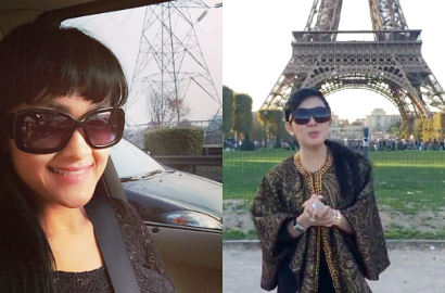Julia Perez Sindir Syahrini Karena Pamer Foto di Menara Eiffel