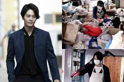 Joo Won dan Shim Eun Kyung Lawan Sampah di Foto 'Tommorow Cantabile'