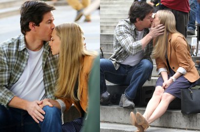 Mark Wahlberg Cium Mesra Amanda Seyfried di Foto Syuting 'Ted 2'