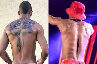 Nick Cannon Tutupi Tato Bertuliskan 'Mariah' di Punggungnya