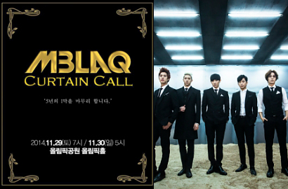 'Curtain Call' Jadi Konser Terakhir MBLAQ Sebelum Wamil?