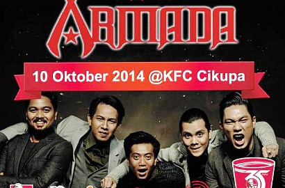 Masih Promosi Album Baru, Armada Gelar 'Meet and Greet'
