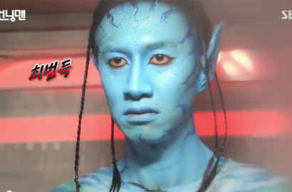 Kerennya Lee Kwang Soo Biru Jadi Avatar di 'Running Man'