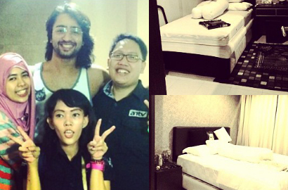 Yuk, Intip Kamar Shaheer Sheikh di Jakarta