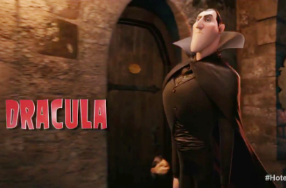 Lucunya Dracula Cs di Promo Klip 'Hotel Transylvania 2'