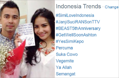 Tayang Hari Ini, 'Janji Suci Raffi Nagita' Trending Topik di Twitter