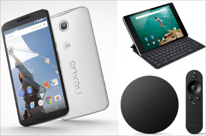 Google Perkenalkan Nexus 6, Nexus 9 dan Nexus Player
