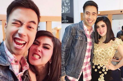 Syahrini 'Mesra' dengan Vidi Aldiano Meski Pacari Pria Singapura