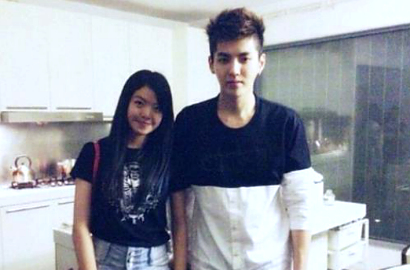 Kris Foto Bareng Putri Pendiri Agensi Barunya di Tiongkok