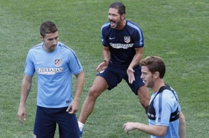 Diego Simeone Bentak Pemain Atletico Madrid Gara-Gara Loyo di Sesi Latihan