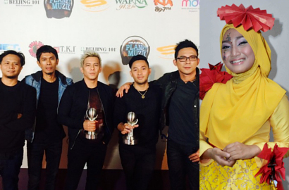 NOAH dan Fatin Sabet Most Popular di Anugerah Planet Muzik 2014