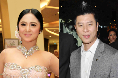 Dewi Persik dan Bos Lamborghini Bertemu di Resepsi Pernikahan Raffi?