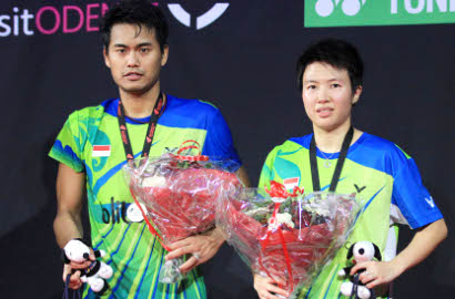 Lilyana/Tontowi Gagal Persembahkan Gelar di Denmark Open 2014