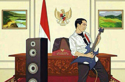 Netter Ramaikan Pelantikan Presiden Jokowi dengan Meme