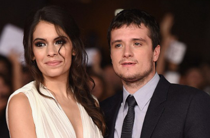 Diisukan Pacaran, Josh Hutcherson Gandeng Claudia Traisac di Red Carpet