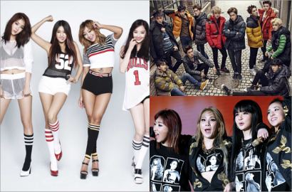EXO, 2NE1, Sistar Cs Bersaing di MelOn Music Awards 2014