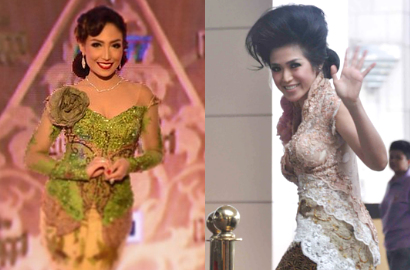 Ayu Dewi Ledek Sanggul Heboh Jessica Iskandar di Pernikahan Raffi Ahmad