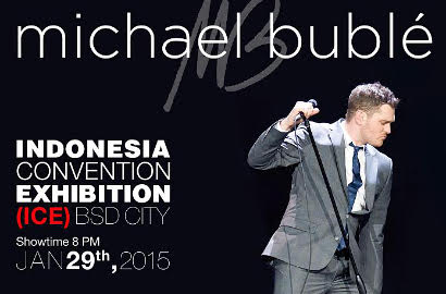 Konser Jakarta Januari 2015, Tiket Michael Buble Dijual Mulai November